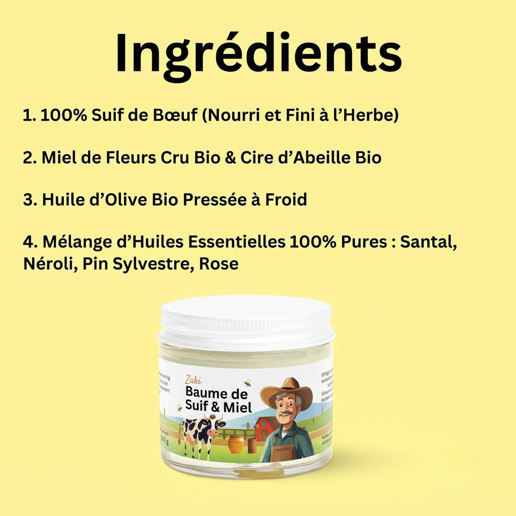 Zaki Baume de Suif & Miel