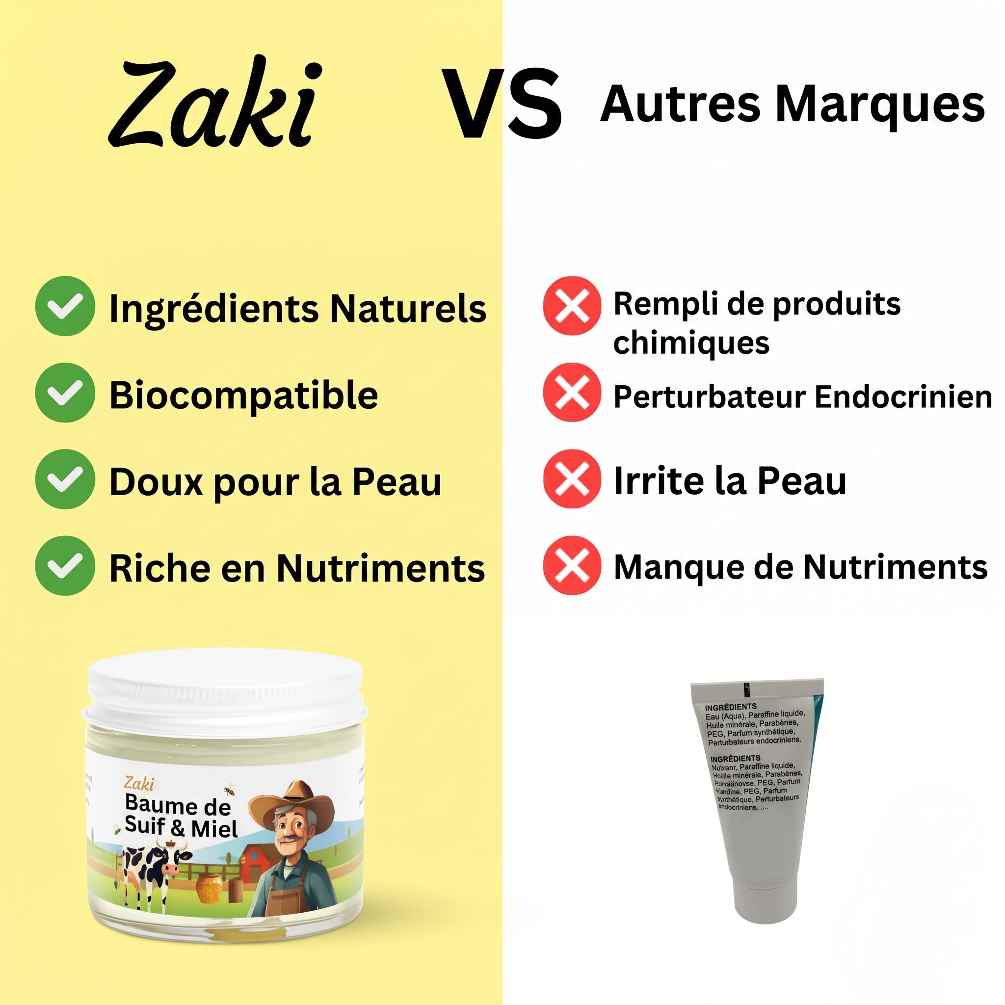 Zaki Baume de Suif & Miel
